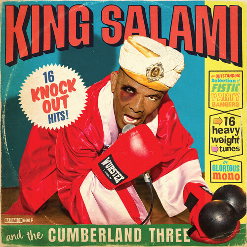 King Salami & The Cumberland Three - 16 Knockout Hits! vinyl record cover