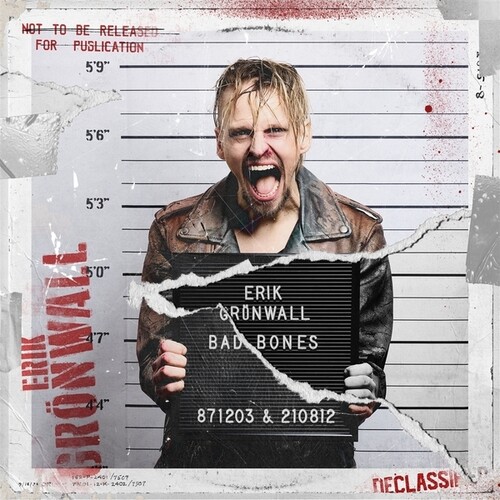 Erik Gronwall - Bad Bones vinyl record cover