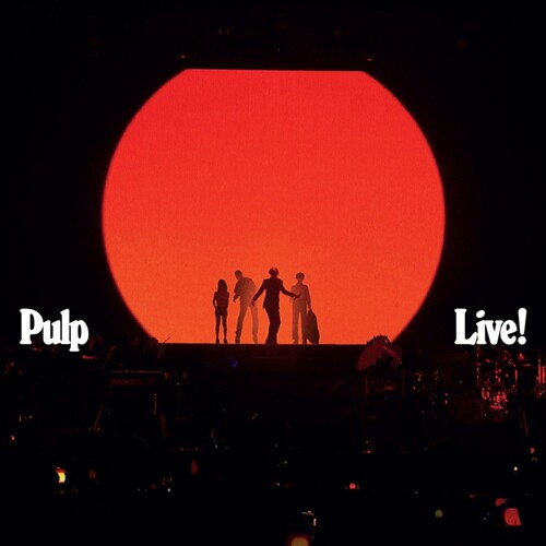 Pulp - Live vinyl record cover
