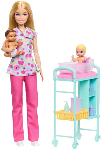 BARBIE YOU CAN BE ANYTHING BABY DOCTOR BLONDE