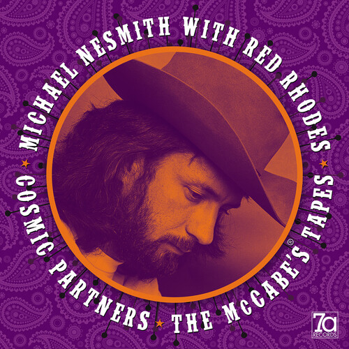 Michael Nesmith / Rhodes,Red - Cosmic Partners: The Mccabe's Tapes (Picture Disc) vinyl record cover