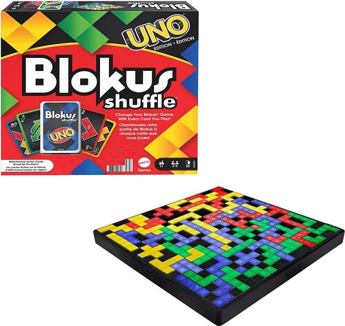 Uno - Mattel Games - UNO Blokus Mash Up