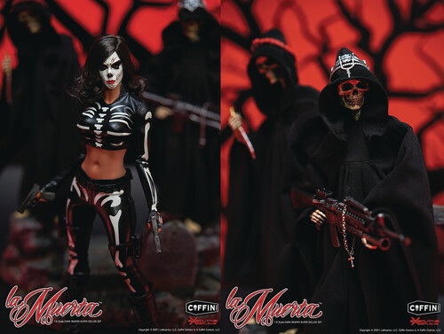 Executive Replicas - La Muerta & Dark Reaper Super Deluxe 1/6th Action Figure 3Pc Set (Net)
