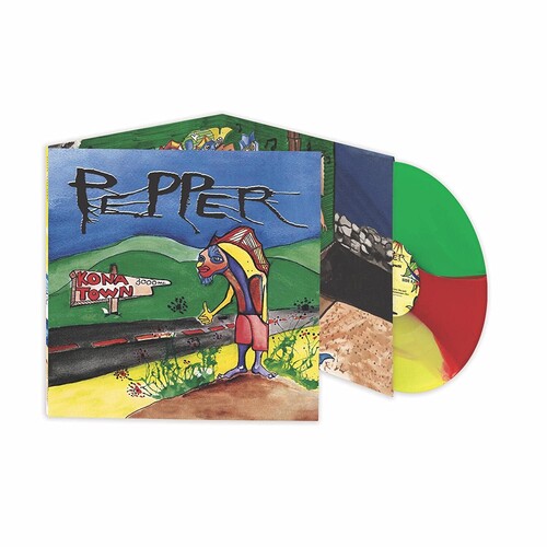 Pepper - Kona Town [Green, Red, Yellow Striped LP]