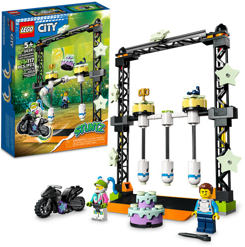 LEGO CITY STUNTZ THE KNOCKDOWN STUNT CHALLENGE