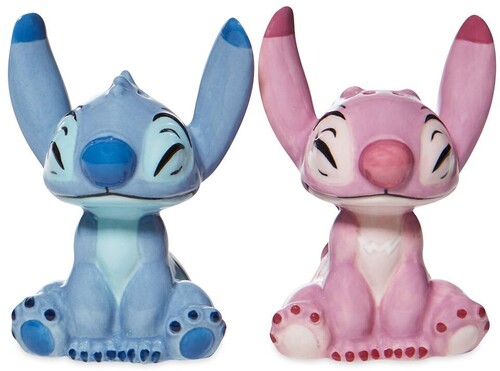 Enesco - Disney Stitch And Angel Salt & Pepper Shaker (Pic)