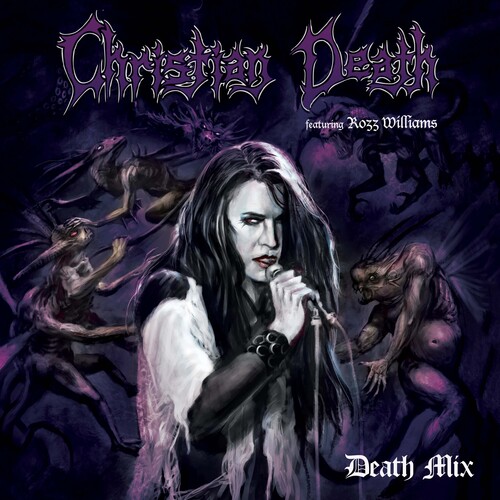 Death Mix - Purple/ black Splatter