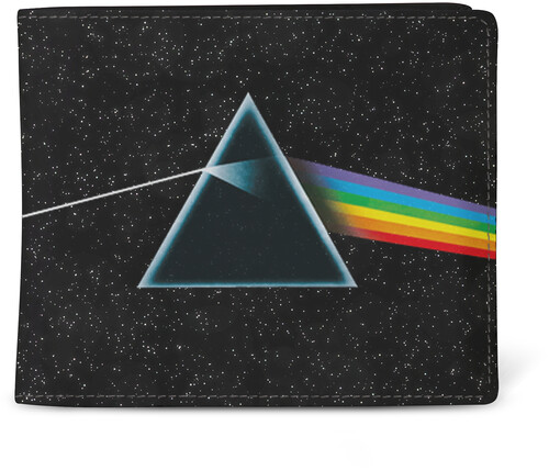 Rocksax - Pink Floyd - Dark Side of the Moon Logo - Wallet with Coin Pocket (Black)