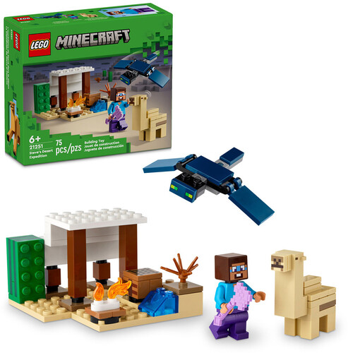 LEGO MINECRAFT STEVES DESERT EXPEDITION