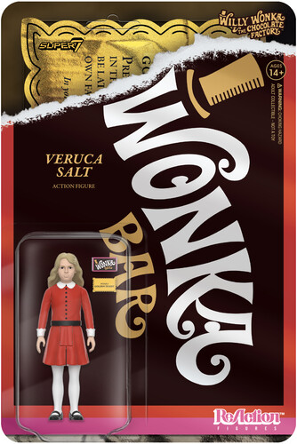Willy Wonka Reaction Figures Wave 02 - Veruca Salt - Willy Wonka Reaction Figures Wave 02 - Veruca Salt vinyl record cover