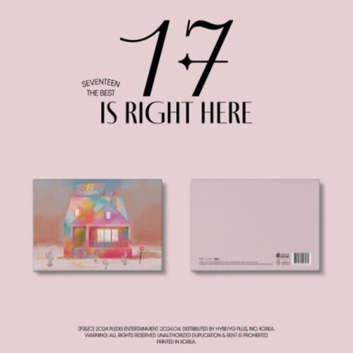 Seventeen Best Album '17 Is Right Here - Deluxe Korean Version - incl. Photobooks, Archiving Book, Lyric Book, 2 Folded Posters, Sticker Pack, KeyRings + Photocard Set [Import]