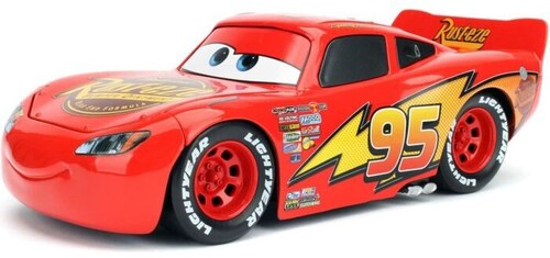 1:24 PIXAR CARS 3 - LIGHTNING MCQUEEN W/ TIRE RACK