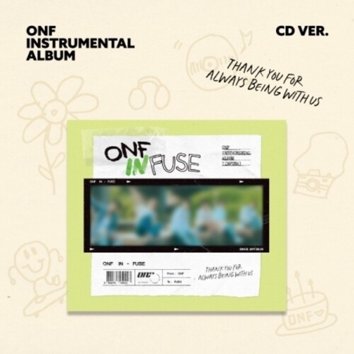 Infuse - Instrumental Album - incl. 7pc Mini-Poster, 52pf Photobook, Photocard, Poster + Sticker