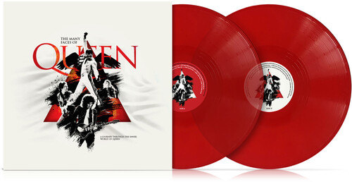 The Many Faces Of Queen / Various - Transparent Red Vinyl