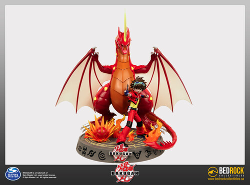 BAKUGAN - DRAGO & DAN PREMIUM COLLECTIBLE STATUE