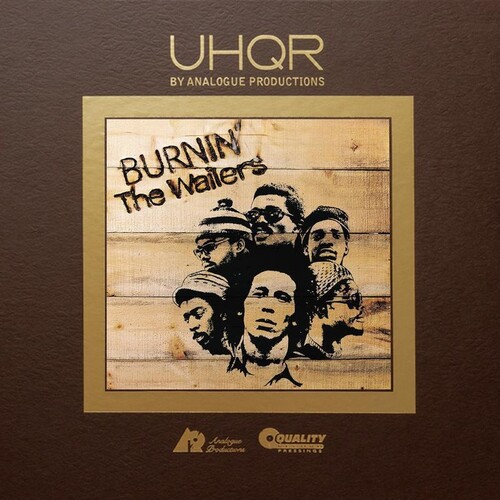 Bob & the Wailers Marley - Burnin (2lp Box/45 Rpm 180 Gram Uhqr Clarity Audiophile Vinyl/limited) vinyl record cover