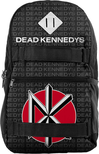 Rocksax - Dead Kennedys - DK Logo - Skate Bag with Deck Straps & Laptop Sleeve (Black)