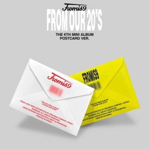 From Our 20's - Postcard Version - incl. 2 Postcards + 2 Photocards [Import]