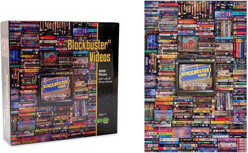 BLOCKBUSTER ERA 1000-PIECE JIGSAW PUZZLE