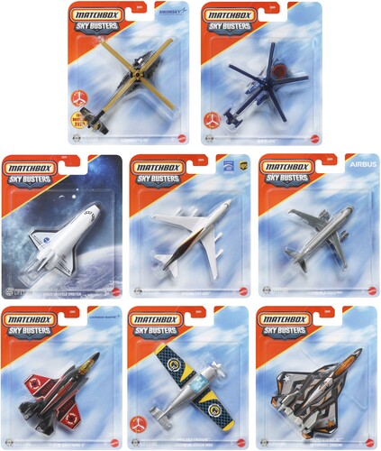 MATCHBOX SKY BUSTERS 8 PIECE J ASRT