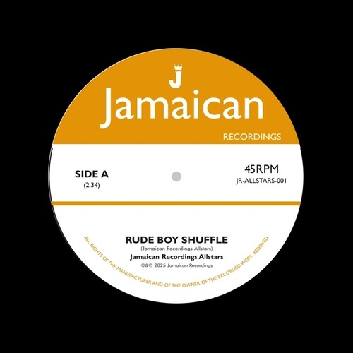 Jamaican Recordings Allstars - Rude Boy Shuffle (Ep) vinyl record cover