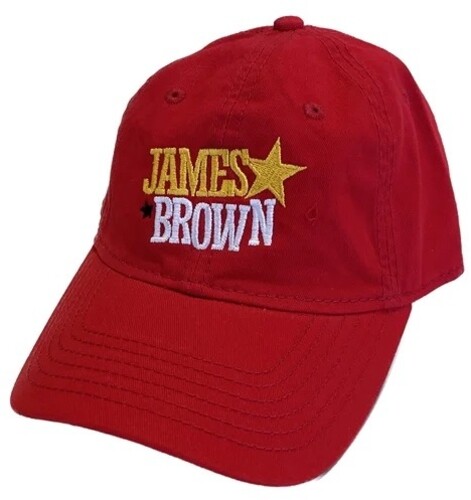 James Brown Unstructured Hat - Red - James Brown Unstructured Hat - Red