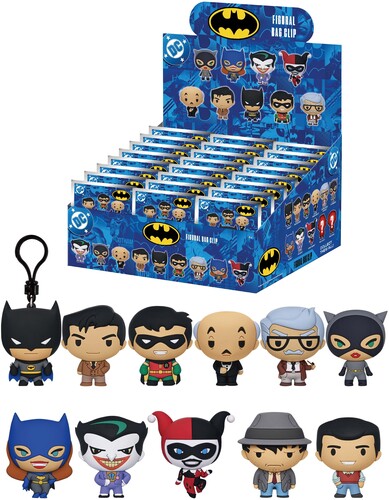 BATMAN ANIMATED S1 - 24PC 3D FOAM BAG CLIP BLIND B