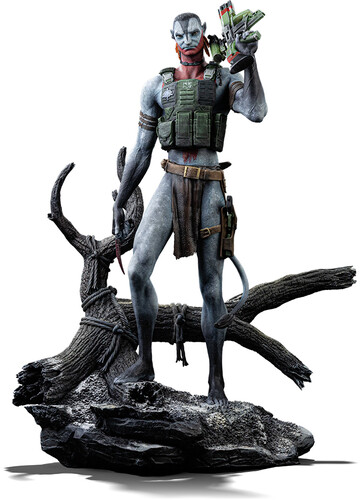 AVATAR 3 MILES QUARITCH ART SCALE 1/ 10 SCALE STAT