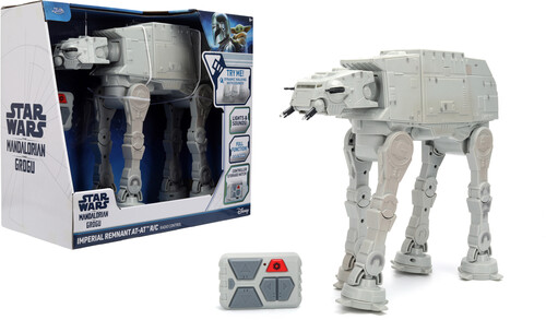 Jada Toys - Star Wars AT-AT Mandalorian & Grogu Remote Controlled Walker