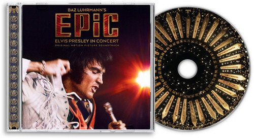 Elvis Presley - Epic: Elvis Presley In Concert - O.S.T. vinyl record cover