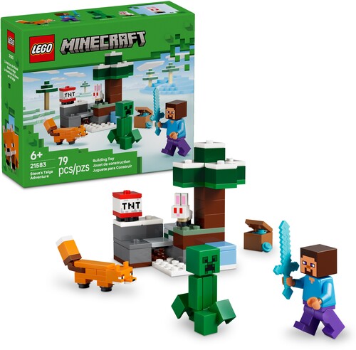 MINECRAFT STEVES TAIGA ADVENTURE