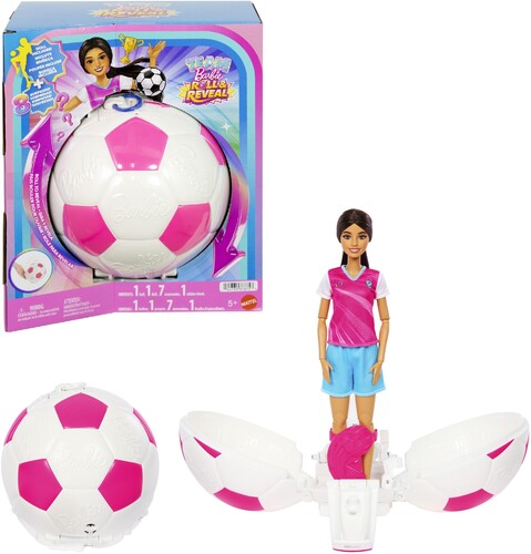 BARBIE CAREER BURST BALL SOCCER