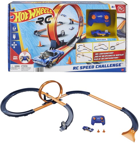 Mattel - Hot Wheels RC Speed Challenge Track Set