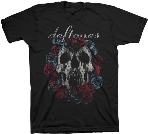 Deftones - Skull - T-Shirt - 2XL (Black)