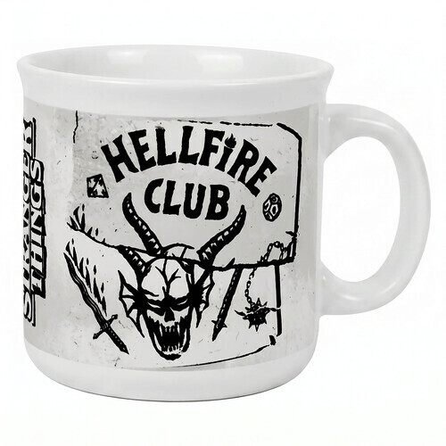 STRANGER THINGS - HELLFIRE CLUB 20 OZ CAMPER MUG
