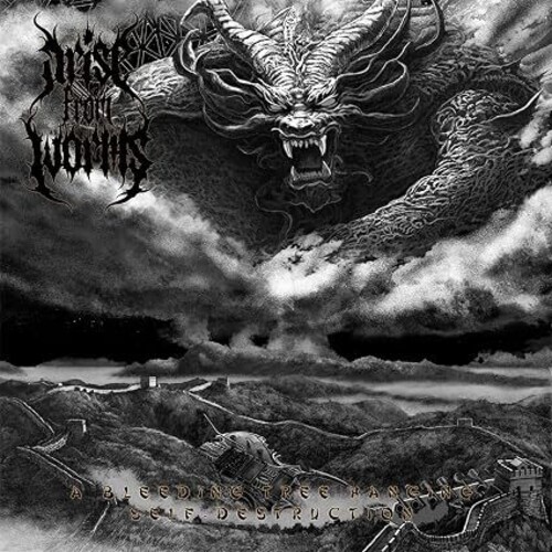Arise From Worms - Bleeding Tree Hanging Self Destruction vinyl record cover