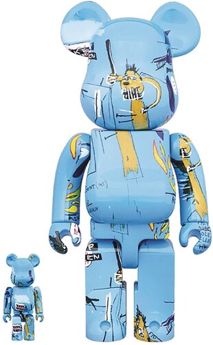Medicom - JEAN MICHEL BASQUIAT 4 100% & 400% BEA 2PK