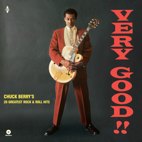 Chuck Berry - Very Good: 20 Greatest Rock & Roll Hits vinyl record cover