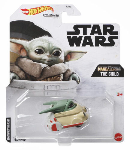 Hot Wheels Star Wars - Mattel - Hot Wheels Star Wars, The Mandalorian The Child Character Car (Baby Yoda)