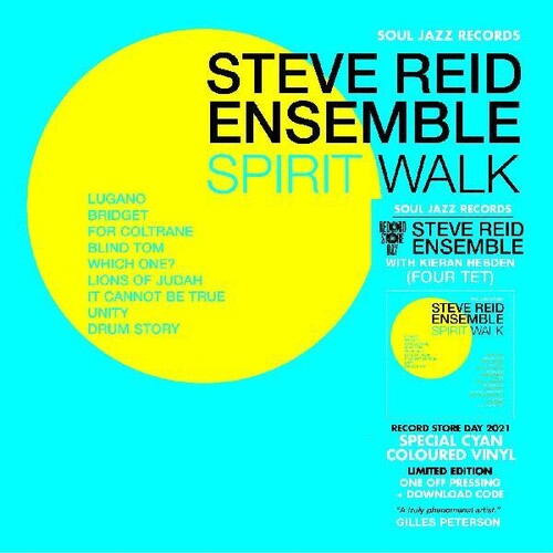 Steve Reid Ensemble - Spirit Walk (Blue) vinyl record cover