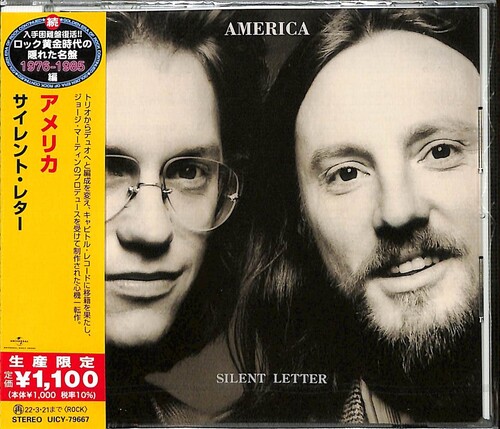 America - Silent Letter (Japanese Reissue)