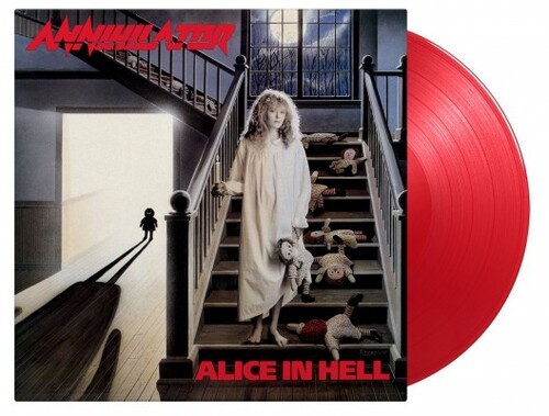 Annihilator - Alice In Hell - Limited 180-Gram Translucent Red Colored Vinyl