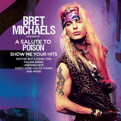 A Salute To Poison - Show Me Your Hits - PURPLE/ BLACK SPLATTER