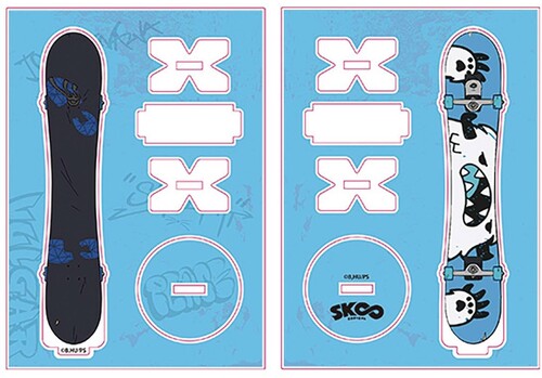 SK8 THE INFINITY SNOW ACRYLIC STAND
