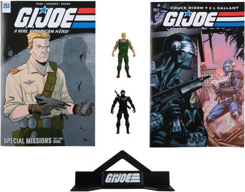 G.I. JOE 2PK - WAVE 1 - DUKE & SNAKE EYES