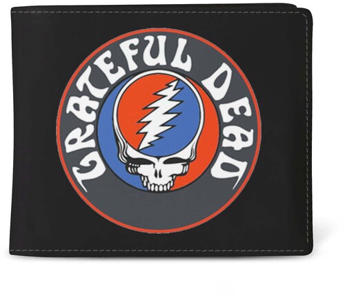 ROCKSAX GRATEFUL DEAD GD WALLET COIN POCKET BLK