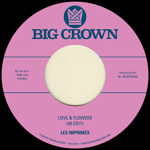 Les Imprimes - Love & Flowers (45 Edit) / You