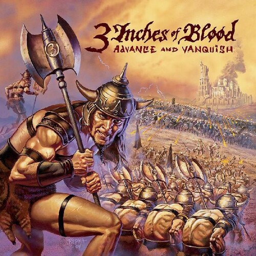 3 Inches Of Blood - Advance And Vanquish [Colored Vinyl] (Red) (Aniv) [Remastered]