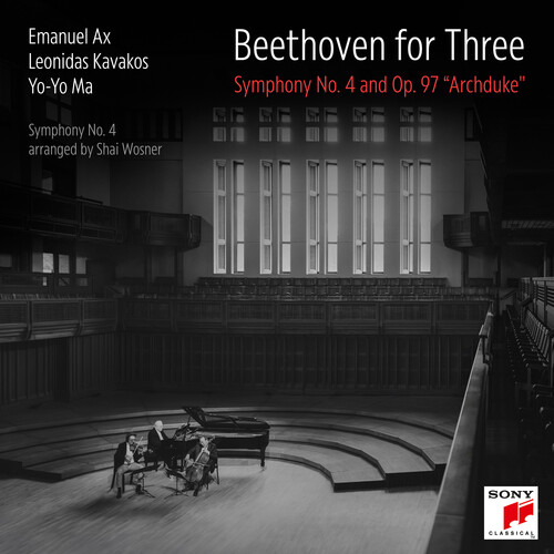Emanuel Ax  / Kavakos,Leonidas / Ma,Yo-Yo - Beethoven For Three: Sym 4 & Op 97 Archduke