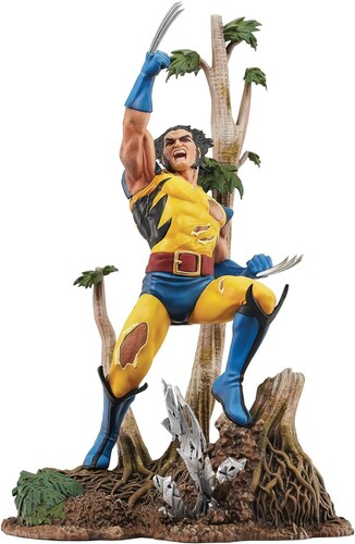 MARVEL GAL COMIC WOLVERINE 90S PVC STATUE